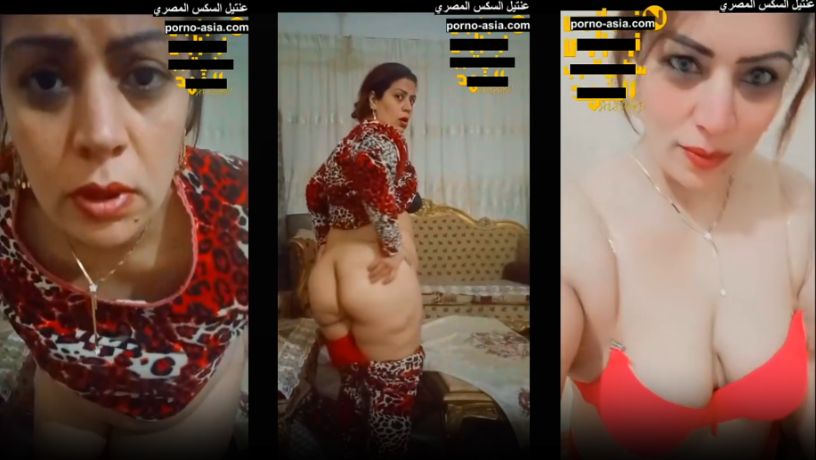 سكس مصري – نودز ميلف هايجة بتقفش بزازها وتفرك كسها